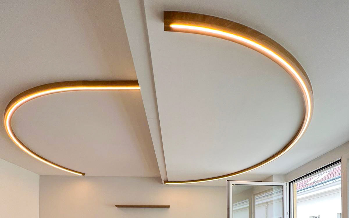 beleuchtetes Deckenelment