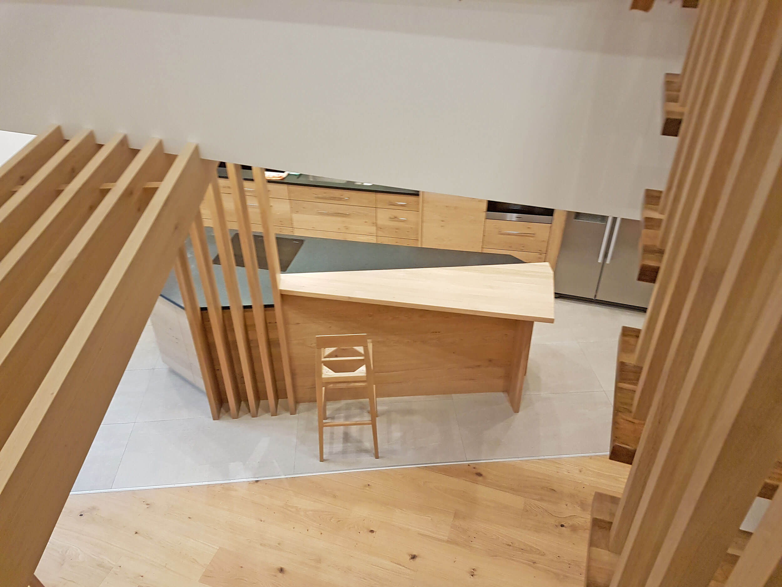 Küche von oben, Deckenelement