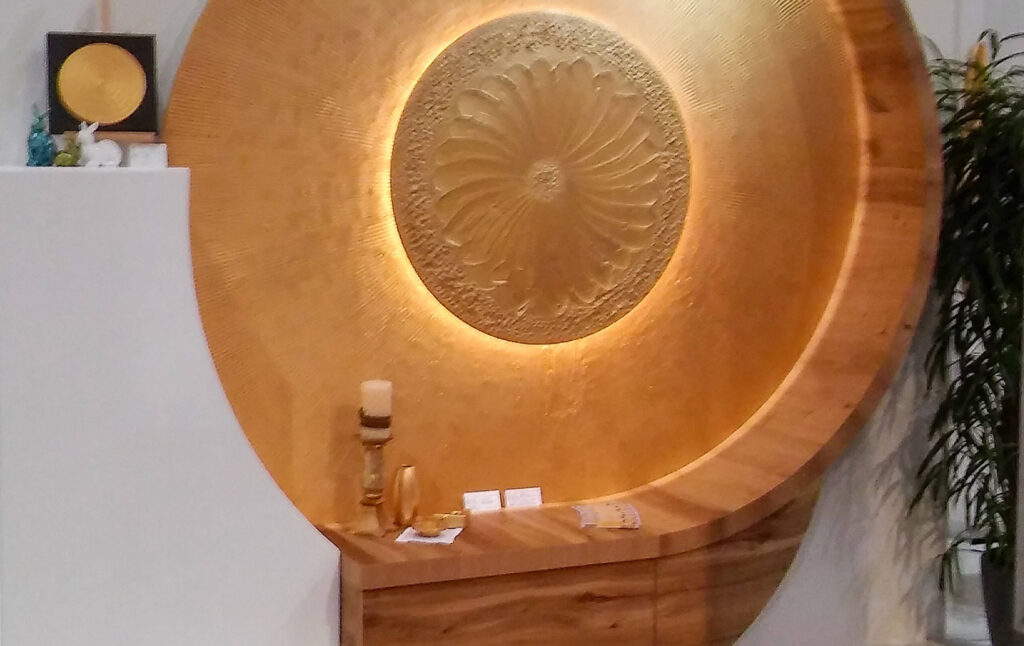 Eingangsbereich mit runden Elementen